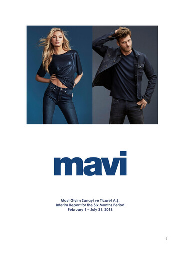 Vorschaubild Mavi Giyim Sanayi ve Ticaret Halbjahresbericht 2018-h1