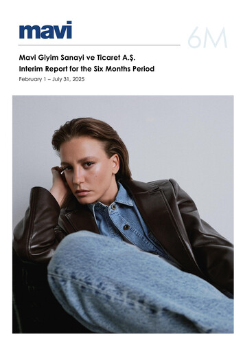 Thumbnail Mavi Giyim Sanayi ve Ticaret Half-year Report 2025-h1