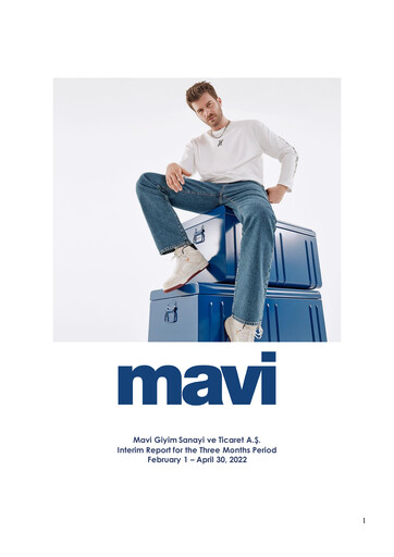 Vorschaubild Mavi Giyim Sanayi ve Ticaret Quartalsbericht 2022-q1