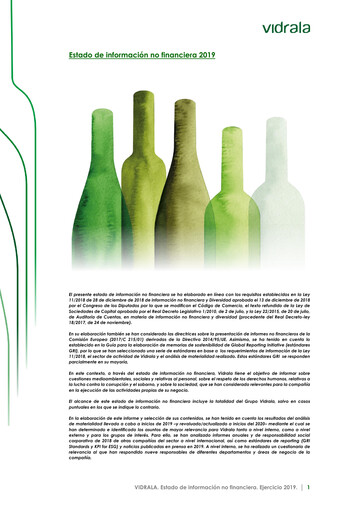 Thumbnail Vidrala ESG Report 2019