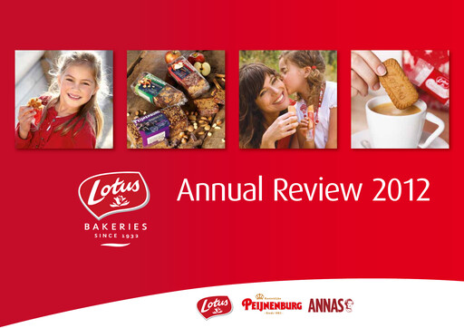 Thumbnail Lotus Bakeries Annual Report 2012