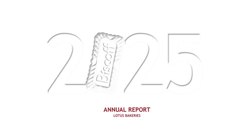 Thumbnail Lotus Bakeries Annual Report 2025