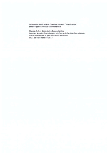 Thumbnail Fluidra Annual Report 2017