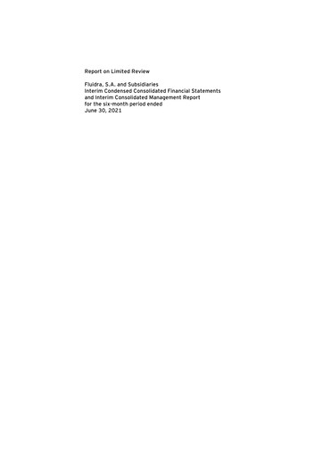Thumbnail Fluidra Half-year Report 2021-h1