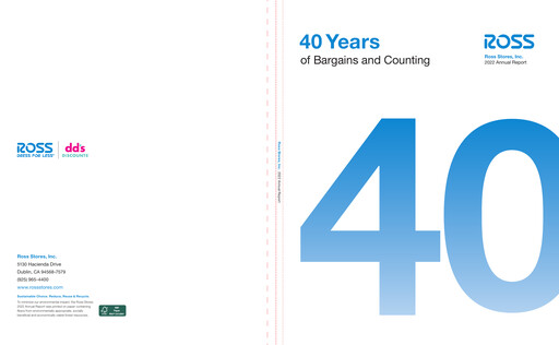 Thumbnail Ross Stores Annual Report 2022