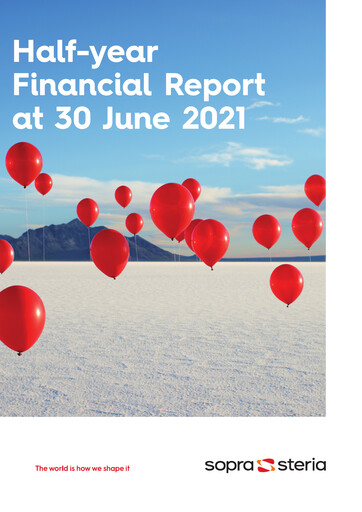 Thumbnail Sopra Steria Group Half-year Report 2021-h1