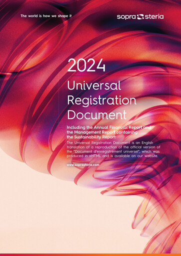 Thumbnail Sopra Steria Group Universal Registration Document 2024