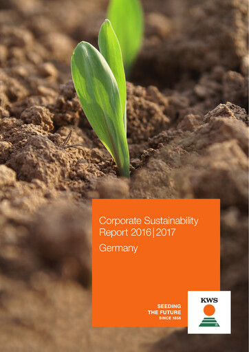 Vorschaubild KWS Nachhaltigkeitsbericht 2016-2017