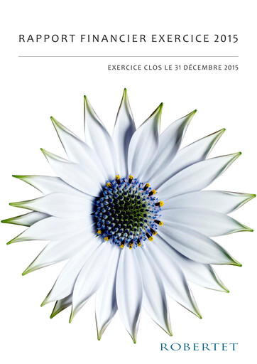 Thumbnail Robertet
 Financial Report 2015