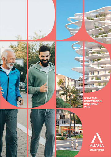 Thumbnail Altarea Universal Registration Document 2019