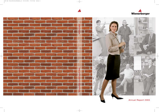Thumbnail Wienerberger Annual Report 2003