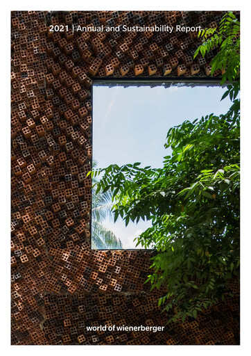 Thumbnail Wienerberger Annual Report 2021