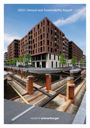 Thumbnail Wienerberger Annual Report 2023