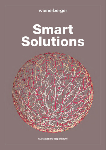 Thumbnail Wienerberger Sustainability Report 2016