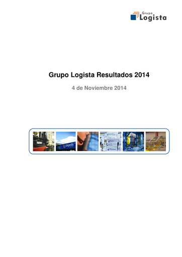 Thumbnail Logista (Compañía de Distribución Integral Logista) Financial Report 2014