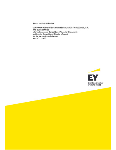 Thumbnail Logista (Compañía de Distribución Integral Logista) Financial Statement 2020-h1