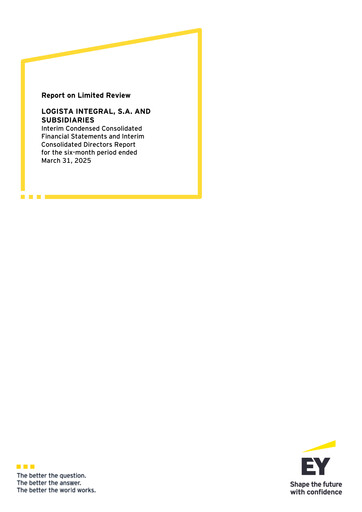 Thumbnail Logista (Compañía de Distribución Integral Logista) Financial Statement 2025-h1