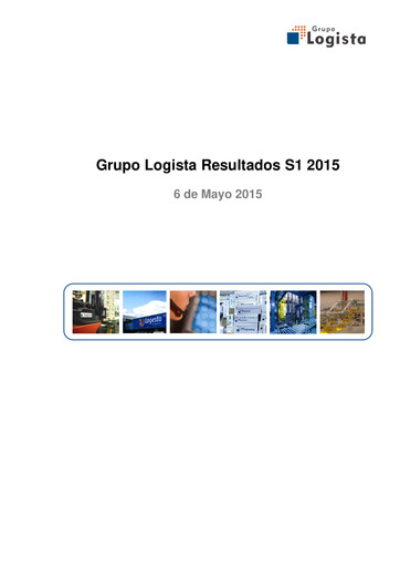 Thumbnail Logista (Compañía de Distribución Integral Logista) Half-year Report 2015-h1