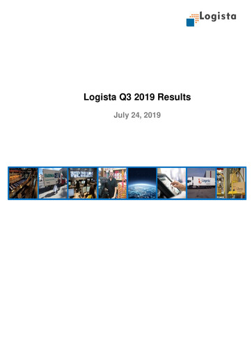 Thumbnail Logista (Compañía de Distribución Integral Logista) Quarterly Report 2019-q3