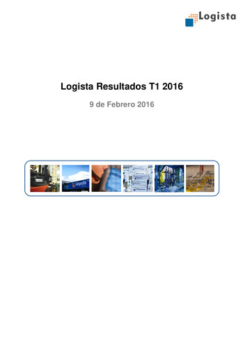 Thumbnail Logista (Compañía de Distribución Integral Logista) Quarterly Report 2016-q1