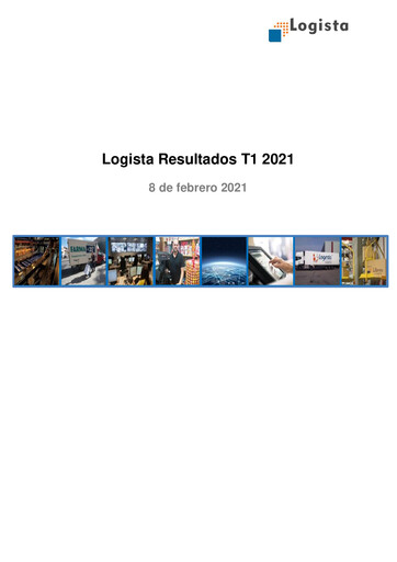 Thumbnail Logista (Compañía de Distribución Integral Logista) Quarterly Report 2021-q1