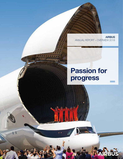 Thumbnail Airbus Annual Report 2018
