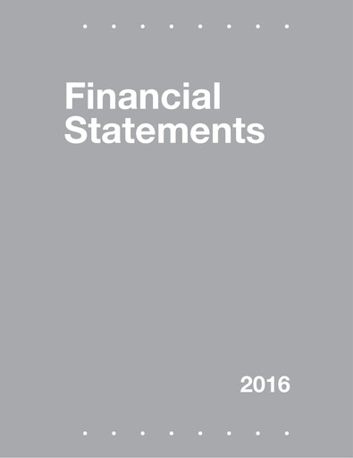Thumbnail Airbus Financial Statement 2016