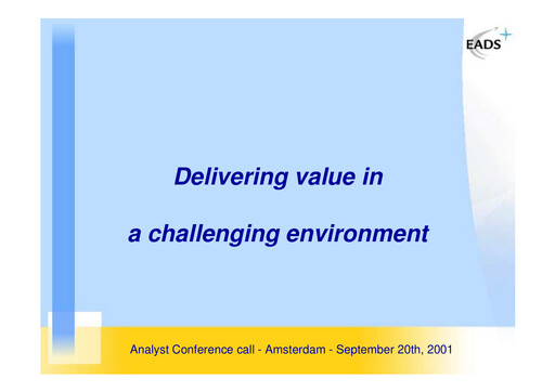 Thumbnail Airbus Half-year Report 2001-h1