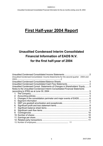 Thumbnail Airbus Half-year Report 2004-h1