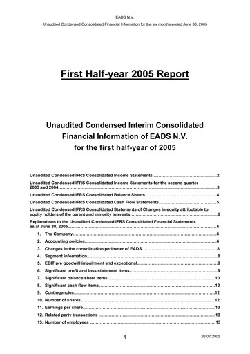 Thumbnail Airbus Half-year Report 2005-h1