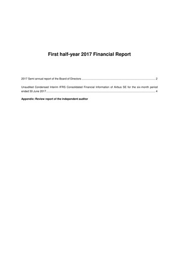 Thumbnail Airbus Half-year Report 2017-h1