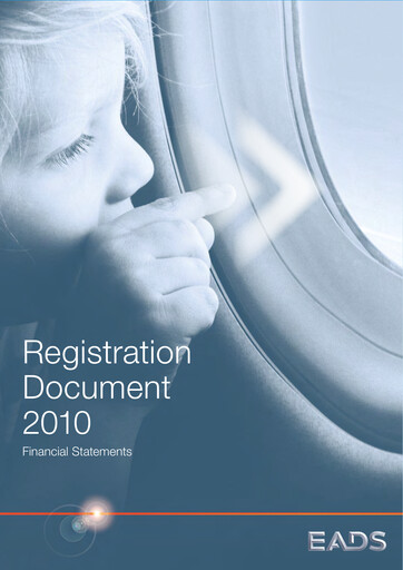 Miniature Airbus Document d'enregistrement universel 2010