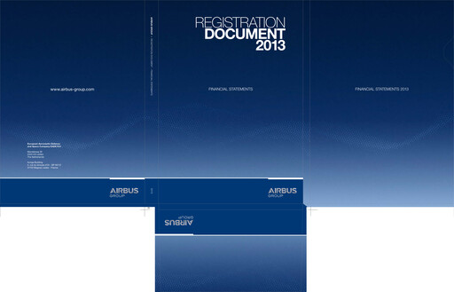 Miniature Airbus Document d'enregistrement universel 2013