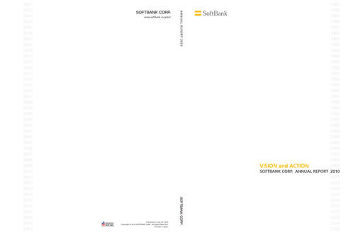 Thumbnail SoftBank Annual Report 2010