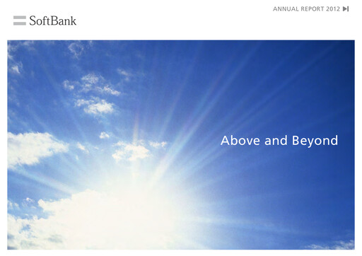 Thumbnail SoftBank Annual Report 2012