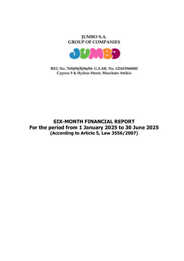Thumbnail Jumbo S.A.
 Financial Statement 2025-h1