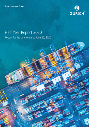 Thumbnail Zurich Insurance Group Half-year Report 2020