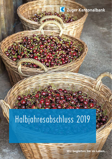 Thumbnail Zuger Kantonalbank Half-year Report 2019-h1