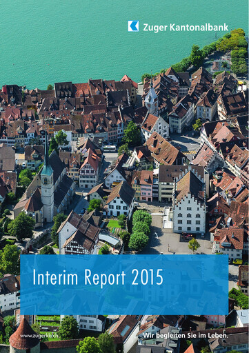 Thumbnail Zuger Kantonalbank Half-year Report 2015-h1