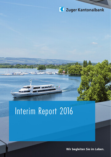 Thumbnail Zuger Kantonalbank Half-year Report 2016-h1
