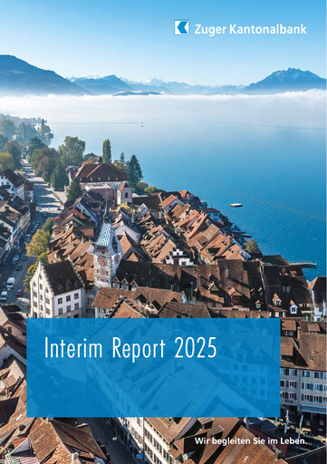 Thumbnail Zuger Kantonalbank Half-year Report 2025-h1