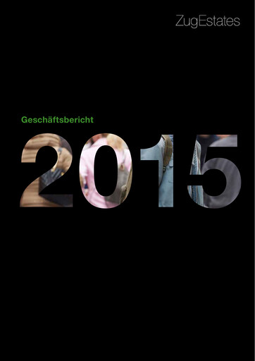 Thumbnail Zug Estates Holding Annual Report 2015