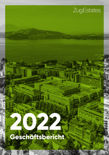 Thumbnail Zug Estates Holding Annual Report 2022