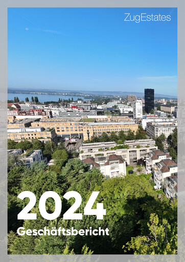 Thumbnail Zug Estates Holding Annual Report 2024