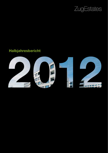 Thumbnail Zug Estates Holding Half-year Report 2012-h1