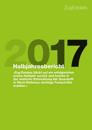 Thumbnail Zug Estates Holding Half-year Report 2017-h1