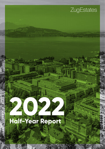 Thumbnail Zug Estates Holding Half-year Report 2022-h1