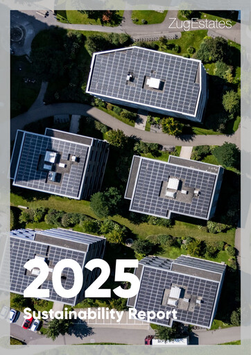 Thumbnail Zug Estates Holding Sustainability Report 2025
