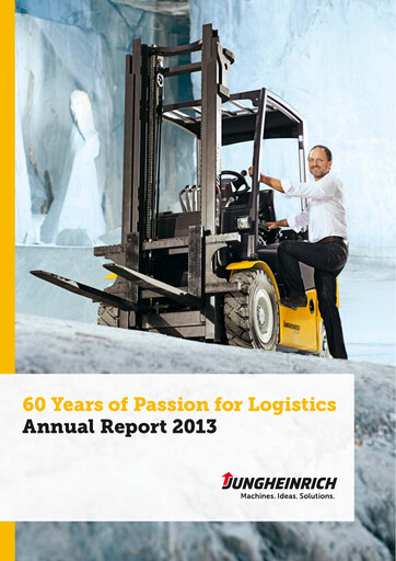 Miniature Jungheinrich Rapport annuel 2013