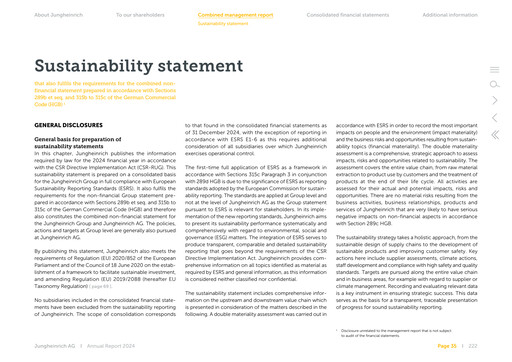 Thumbnail Jungheinrich Sustainability Report 2024